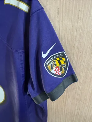 Women’s Nike NFL Purple Gold On Field Baltimore Ravens Jersey #16 Wallace XXL thumbnail 3
