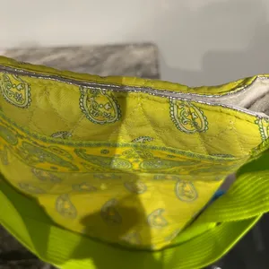 Paisley Patterned Yellow lunch Bag thumbnail 9