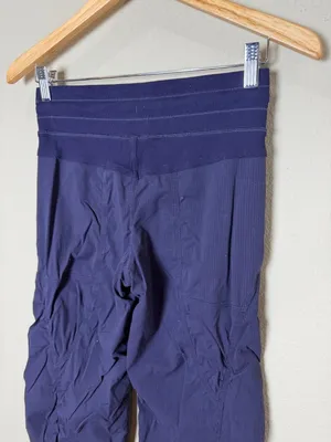 Navy Lululemon Lined Dance Studio Pants Trousers Joggers Size 2 thumbnail 6