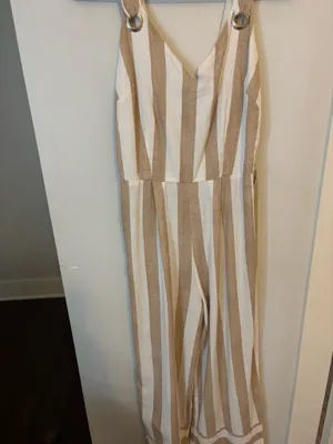 beige romper thumbnail 2