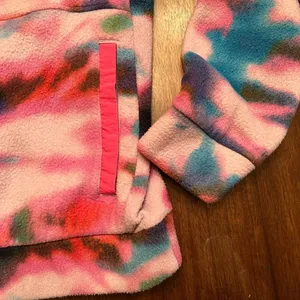 Teenage Tie Dye Tech Fleece Jacket Zumiez thumbnail 3