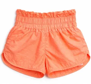 FP Free People Movement Neon Coral High Rise Shorts Lined Size Small thumbnail 1