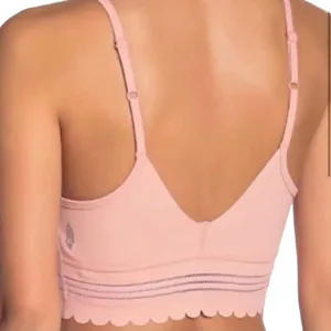 Free People Genesis Scalloped Bra in Pink, Size XS​ thumbnail 2