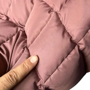 Eddie Bauer Down Filled Dusty Rose Quilted Puffer Vest Size M Hiking #762 thumbnail 12