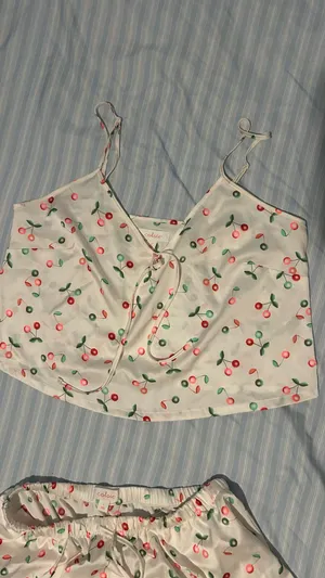 Target colsie cherry satin pj set thumbnail 6