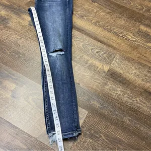 BKE Buckle Billie Slim Fit High Rise Ankle Skinny Jeans Womens 25x27 Distressed thumbnail 8