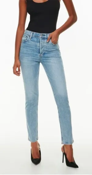 DENIM FORUM x Aritzia yoko‎ high rise slim jeans size 26 thumbnail 1