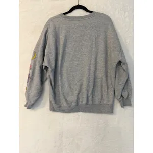 Disney Lilo & Stitch Feelin Cosmic Gray Graphic Sweatshirt Small Celestial Moon‎ thumbnail 8
