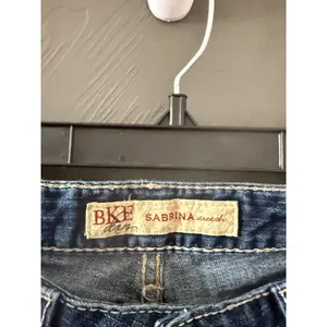 BKE Sabrina‎ Bootcut Jeans Womens 28 Tall Medium Wash Low Rise Denim Buckle thumbnail 10