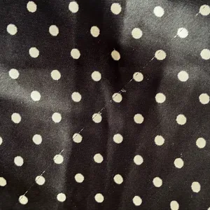 Vintage Y2K Sexy Satin Dotted Black & White Gown Baby Doll Slit Dress L thumbnail 12