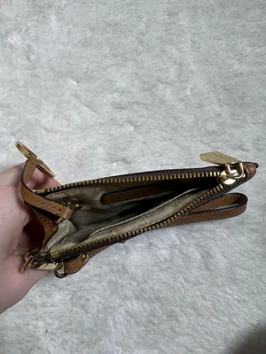 MICHAEL Michael Kors Signature Monogram Coin Purse Wristlet thumbnail 7