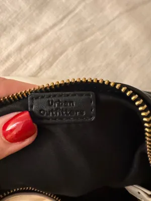 Urban Outfitters Black and White Two-Tone Chain Shoulder Bag thumbnail 5