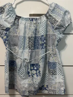 Limited Too Y2K Babydoll Patchwork Top thumbnail 3