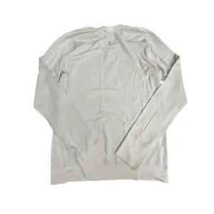 Lululemon‎ Swiftly Womens Size 4 White Top Tech Long Sleeve Activewear #FF1-5 thumbnail 6