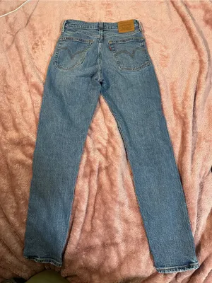 Levi's Classic Vintage Women's Blue Straight-Leg Jeans thumbnail 8