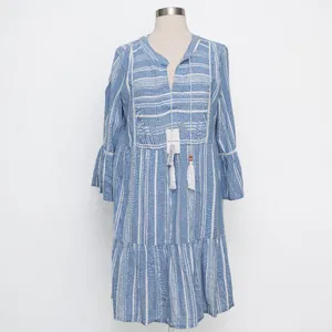 Tommy Bahama - Just Beachy‎ Striped Tiered Dress thumbnail 2