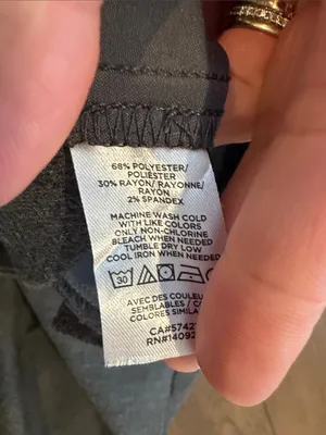 LOFT Gray Tailored Wide Leg Cropped Dress Pants Size 4 - C36-073 thumbnail 3