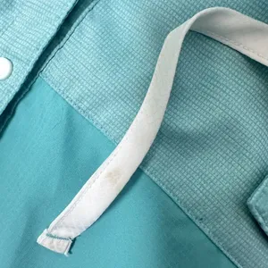 Columbia Womens Blue Green PFG Henley Hooded Windbreaker Fishing Jacket Medium thumbnail 12