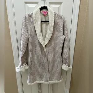 Betsey Johnson Plush Robe size Large thumbnail 9