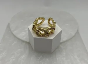 Adjustable women Ring Gold thumbnail 3