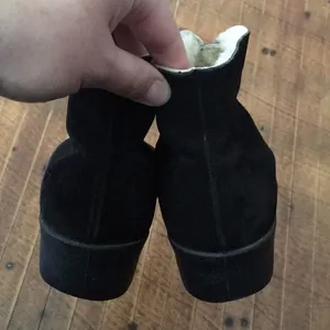 English Morelands vintage real sheepskin booties thumbnail 2