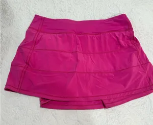 Lululemon Skirt Pace Rival Sonic Pink Tall 8 thumbnail 1