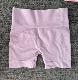 Set Active Purple Biker Shorts thumbnail 4
