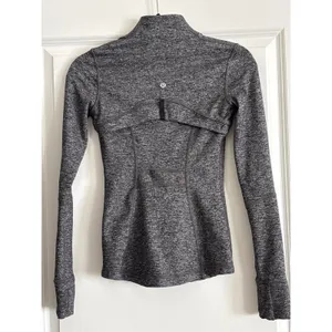 Lululemon Black Heathered Define Jacket Full Zip‎ Size 2 thumbnail 7