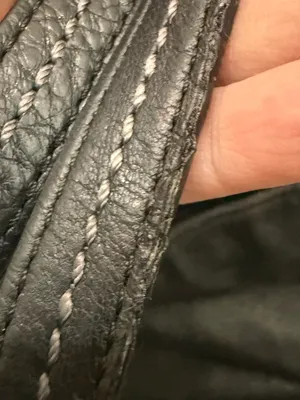 COACH F23662 Park Black Pebbled Leather North/South Tote Bag thumbnail 15