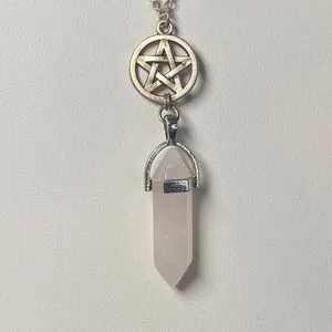 Jewelry Lot‎ of 6 Women Multi Crystal Pentagram Boho Goth Witchy Set Costume thumbnail 7