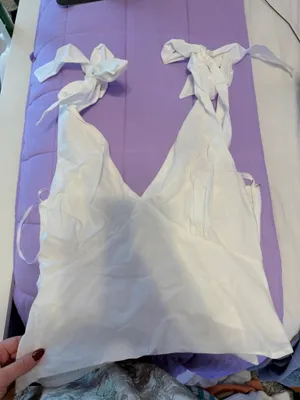 Lulus white top thumbnail 1