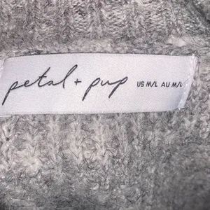 Petal & Pup Captivate Tie Hem Sweater Gray Cozy thumbnail 8