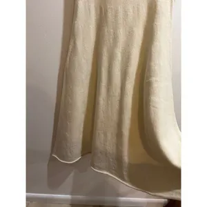 Commense NWT Women Small Cream Knit Midi Skirt Coquette Cottage Minimalist Fall thumbnail 6