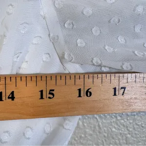 Lioness White Swiss Dot Tiered Mini Dress Womens S Boho Fairy Cottage Core Bride thumbnail 5