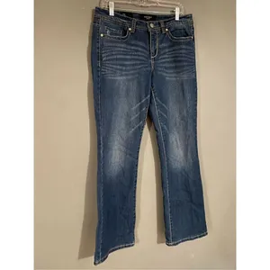 Nine West Medium Wash Bootcut Jeans Size 10/30 thumbnail 2
