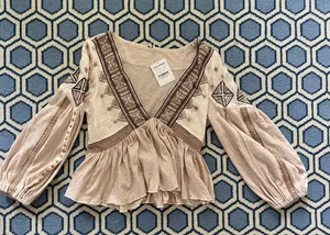 Aria Embroidered Top thumbnail 4