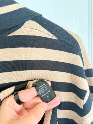 Tuckernuck Pomander Place Rugby Stripe Sweater Collared Dress thumbnail 4