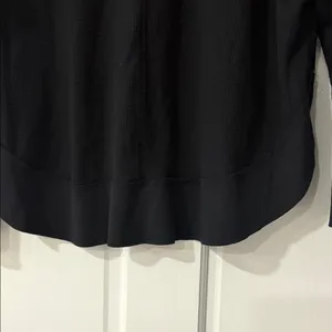 JOY LAB Black V-Neck Layered Sweatshirt thumbnail 8