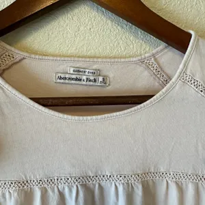 Abercrombie & Fitch Ruffle Babydoll Top Blush Pink Size S thumbnail 3