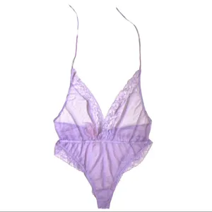 Savage x Fenty Lingerie Teddy Lavender Mesh Bodysuit 3Xl NWT thumbnail 6