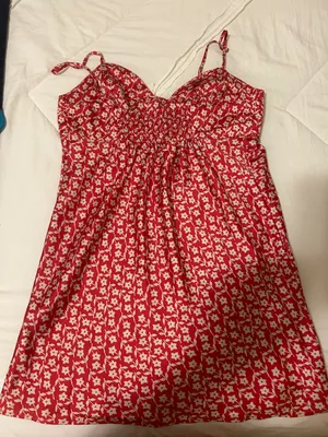Free People Red Slip Dress thumbnail 3