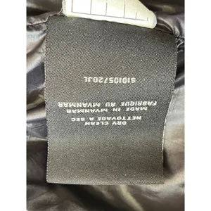 S13 New York Black Puffer Jacket Sherpa Collar Quilted Down Fill Women's XS‎ thumbnail 7