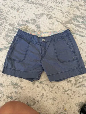 Levi’s Y2K Low Rise Utility Shorts Blue Women’s Size 6 thumbnail 2