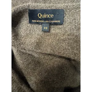 Quince 100% Mongolian Cashmere Boatneck Sweater, Brown, Size XS thumbnail 4