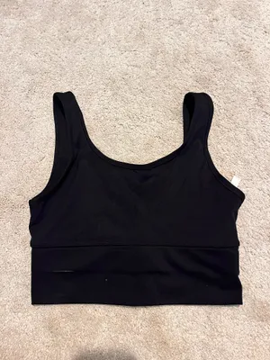Black Workout Top thumbnail 2
