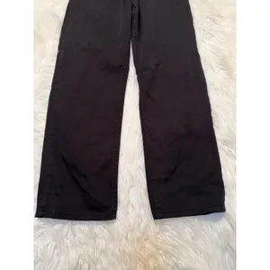 John Galt Womens Size Small Straight Leg Jeans Black Mid-Rise Cotton Blend RU003 thumbnail 3