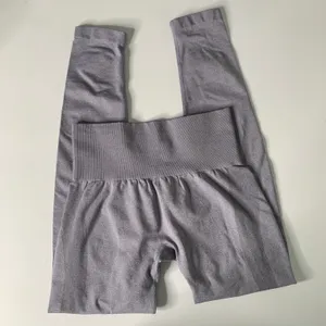 NVGTN Medium Grey Contour Seamless Leggings thumbnail 3