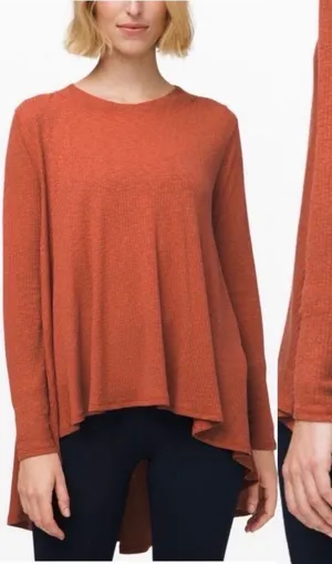 Lululemon Dare to drape long sleeve top thumbnail 1