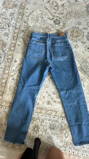 American Eagle High-Rise Straight Jeans thumbnail 3