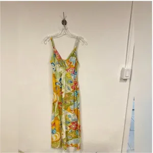 Jams World Floral Maxi Dress Size Large EUC thumbnail 2